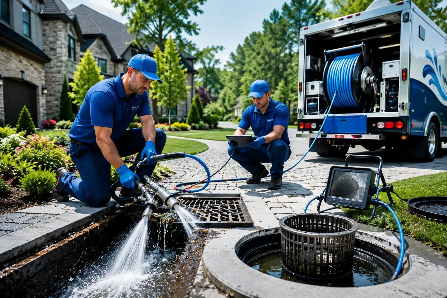 Local outdoor drain cleaning professionals in Neapolis, OH